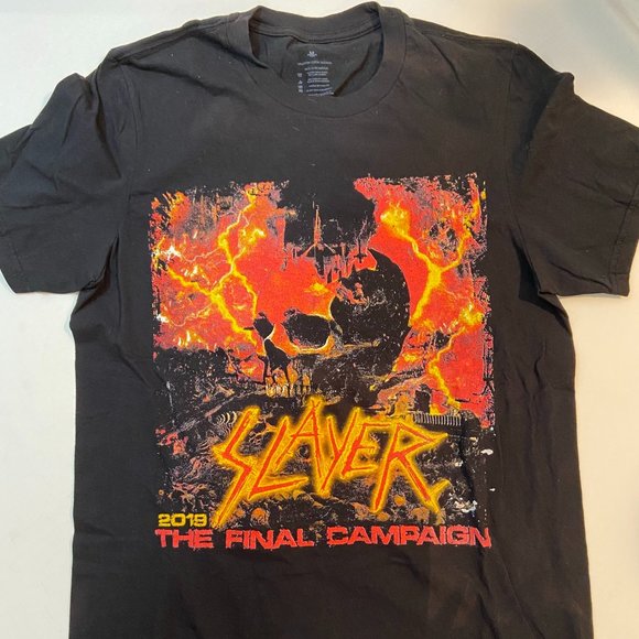 Slayer The Final Countdown Tour 2019 Concert T - Picture 1 of 8